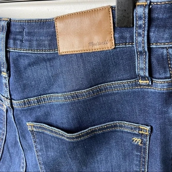 Madewell Curvy High Rise Skinny Jeans Sussex Wash Size 27 Skinny Leg Style MB354 - Picture 8 of 11